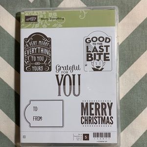 New! Stampin’ Up! Merry Everything